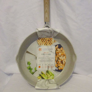 Masterclass Premium Cookware Collection 11" Skillet Non Stick Frying Pan White